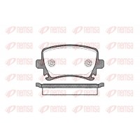1031.00 REMSA КомплеК т гальмівних колодок, дискове гальмо