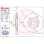 09.9365.11 BREMBO Гальмівний диск