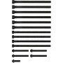 14-10010-01 VICTOR REINZ Комплект болтів головки циліндра