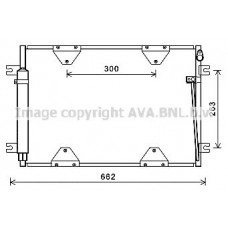 SZ5139D AVA QUALITY COOLING Конденсатор кондиціонера