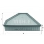 LX 1478 MAHLE Повітряний фільтр