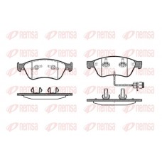 1056.12 REMSA Комплект гальмівних колодок дисковий гальм