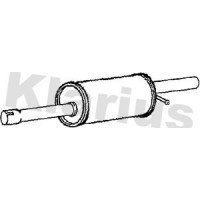 221119 KLARIUS Глушник вихлопних газів кінцевий