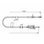 1 987 482 731 BOSCH Тросик, cтояночный тормоз