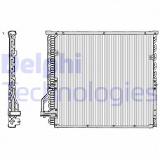 TSP0225014 DELPHI Конденсатор кондиціонера