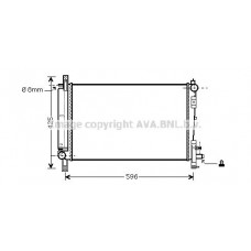 CRA2080 AVA QUALITY COOLING Радіатор охолодження двигуна