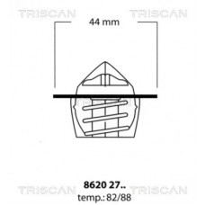 8620 2782 TRISCAN Термостат охолоджувальна рідина