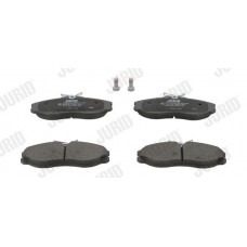 572382J JURID Комплект гальмівних колодок дисковий гальм