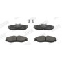 572382J JURID Комплект гальмівних колодок дисковий гальм