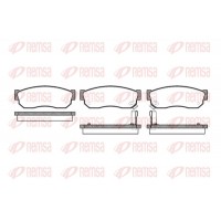 0149.02 REMSA Комплект гальмівних колодок дисковий гальм