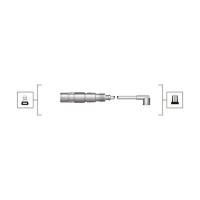 941319170096 MAGNETI MARELLI Комплект дротів запалювання