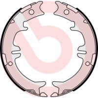 S 83 542 BREMBO Комплект гальмівних колодок, стояночная тормозная система
