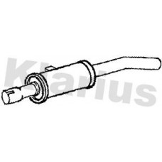 220942 KLARIUS Глушник вихлопних газів кінцевий