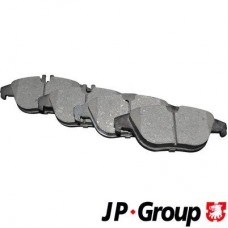 1363702310 JP GROUP Комплект гальмівних колодок дисковий гальм