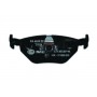 8DB 355 007-981 HELLA PAGID Комплект гальмівних колодок дисковий гальм
