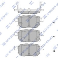 SP2094H Hi-Q Комплект гальмівних колодок дисковий гальм