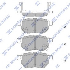 SP2094H Hi-Q Комплект гальмівних колодок дисковий гальм