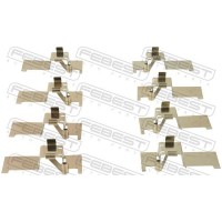 0103-ACV40F FEBEST Комплектуючі колодки дискового гальма