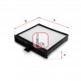 S 3106 C SOFIMA Фільтр повітря у внутрішньому просторі