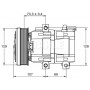 ACP 855 000P MAHLE Компресор кондиціонера