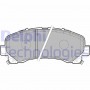 LP2229 DELPHI Комплект гальмівних колодок дисковий гальм