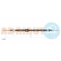 07.0261 ADRIAUTO Тросик, cтояночный тормоз