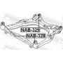 NAB-328 FEBEST Втулка, балка моста