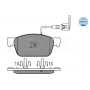 025 246 2318/W MEYLE Комплект гальмівних колодок дисковий гальм
