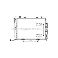 MSA2144 PRASCO Радіатор охолодження двигуна