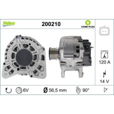 200210 VALEO Генератор