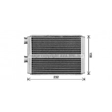 DN6472 AVA QUALITY COOLING Теплообмінник обігрів салону