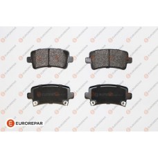 1617287180 EUROREPAR Комплект гальмівних колодок дисковий гальм