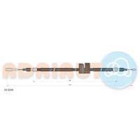 03.0248 ADRIAUTO Тросик, cтояночный тормоз