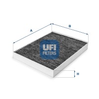 54.148.00 UFI Фільтр повітря у внутрішньому просторі