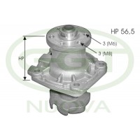 PA10019 GGT Водяний насос охолодження двигуна