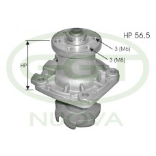 PA10019 GGT Водяний насос охолодження двигуна