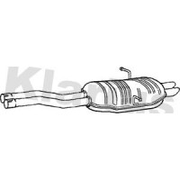 231026 KLARIUS Глушник вихлопних газів кінцевий