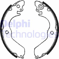 LS1649 DELPHI Комплект гальмівних колодок