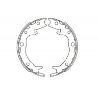 KBS-2908 KAVO PARTS Комплект гальмівних колодок