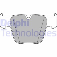 LP2765 DELPHI Комплект гальмівних колодок дисковий гальм
