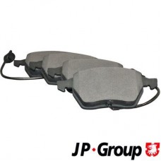 1163602410 JP GROUP Комплект гальмівних колодок дисковий гальм