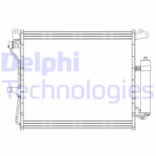 CF20228 DELPHI Конденсатор кондиціонера