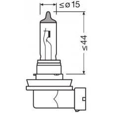 64211NB200 OSRAM Лампа розжарювання фара дальнього світла