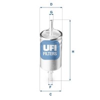 31.941.00 UFI Паливний фільтр