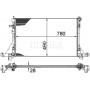 CR 1770 000P MAHLE Радіатор охолодження двигуна