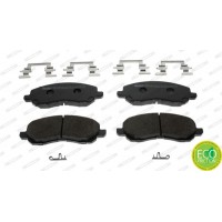 FDB1621 FERODO Комплект гальмівних колодок дисковий гальм