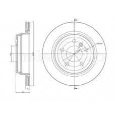 23-1453C METELLI Гальмівний диск