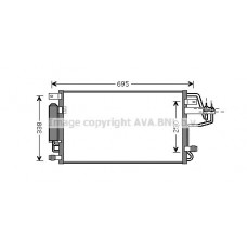 HY5156D AVA QUALITY COOLING Конденсатор кондиціонера