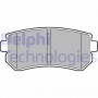 LP2303 DELPHI Комплект гальмівних колодок дисковий гальм