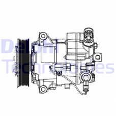 TSP0155948 DELPHI Компресор кондиціонера